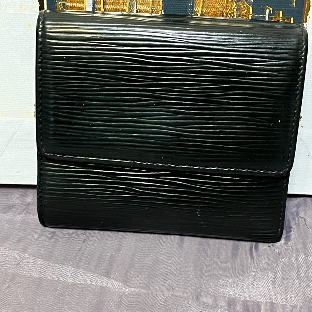 Louis Vuitton Black Epi Leather Wallet - Picture 3 of 8